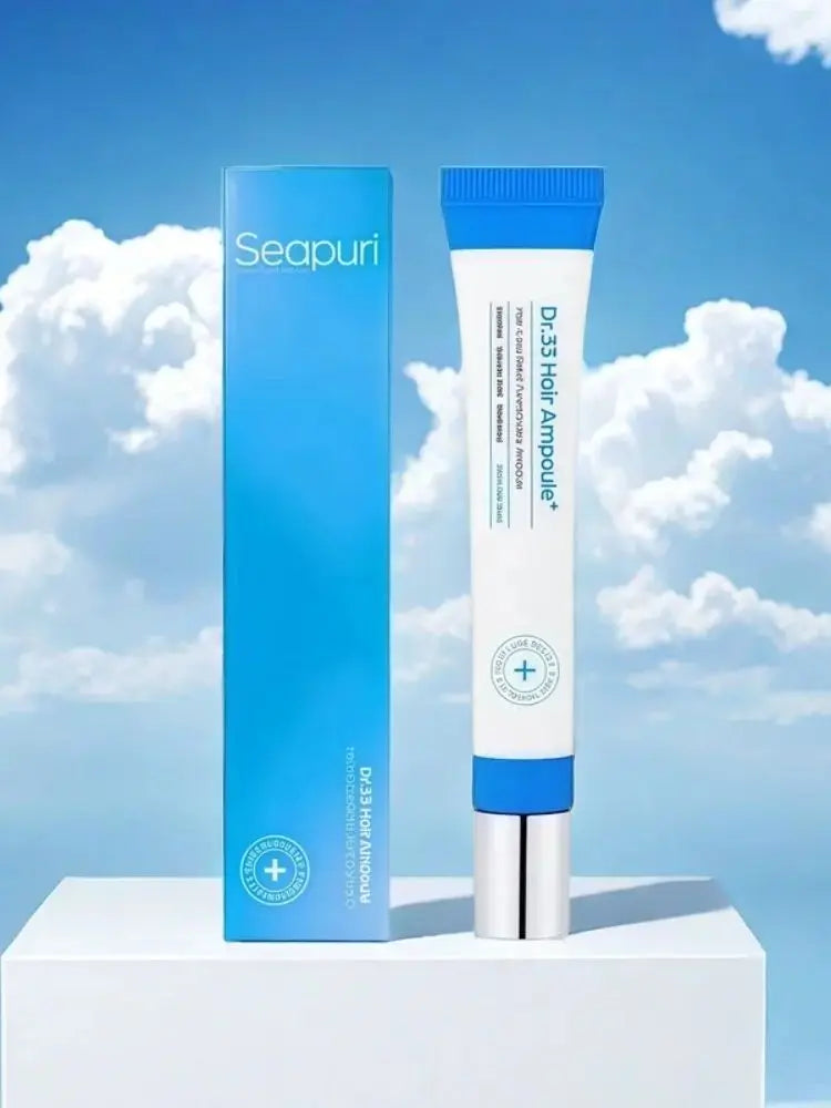 SEAPURI anti Hair Loss Serum (Ampoule) | Scalp Health & Regrowth | Seapuri Dr. 33 Hair Care Essence 20Ml