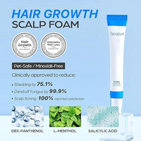 Scalpy Hair Growth Serum for Men & Women for Hair Loss & Thinning | Scalp Treatment with Salicylic Acid, Menthol, Dexpanthenol | Non-Greasy, Lightweight | Exfoliates Dandruff & Soothes Itch